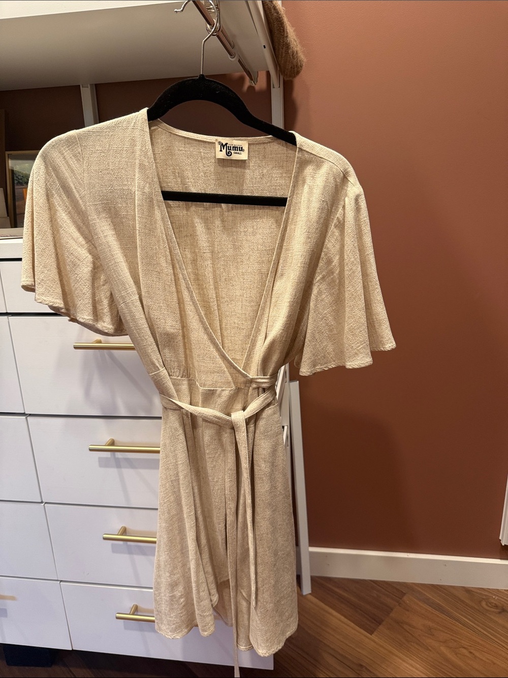 Show Me Your MuMu Andrea Wrap Mini Dress